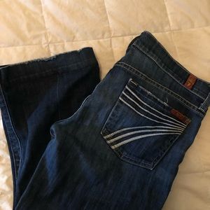 Seven for all mankind crop